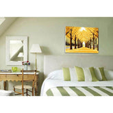 Painting by Numbers Pictures Autumn Alley